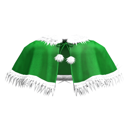 Christmas Elf Green Shoulder Cape [3.0] Roblox item