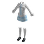 🍀Geek Chic Outfit (Blue)