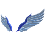 Blue Champion Wings