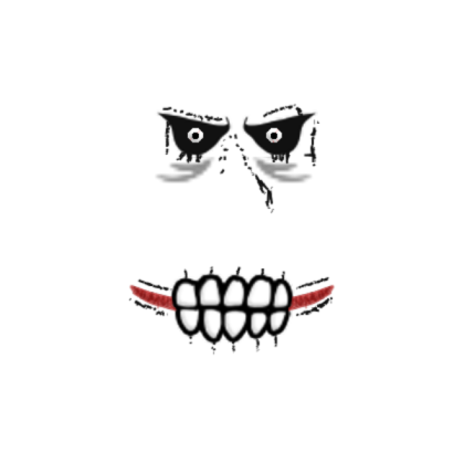 horror movie facepaint Roblox decal