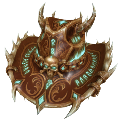 Bronze Runes Korblox Hellspur Cowboy Hat thumbnail