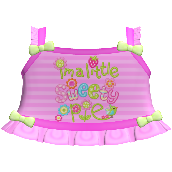 cute pink sweety pie tweencore cutecore top