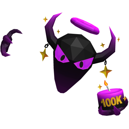 ✨ Sinister Ghost with 100k Members Cake✨ Roblox item