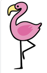 Flaming flamingo squad!