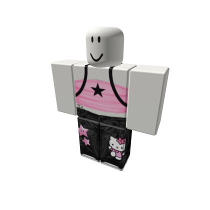 cute y2k pink star cargos da hood envy cyber