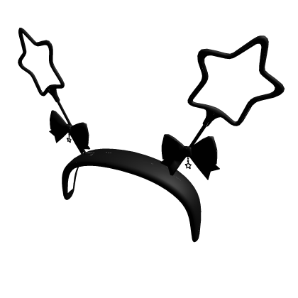 Cute Black Add On For Dwali Sparkler Headband