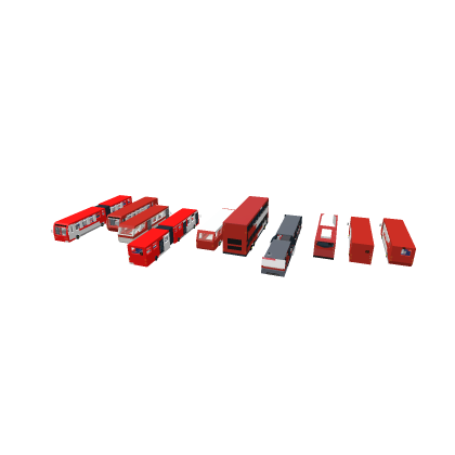 OC Transpo bus set