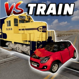 Trains VS Cars Crash Drive !