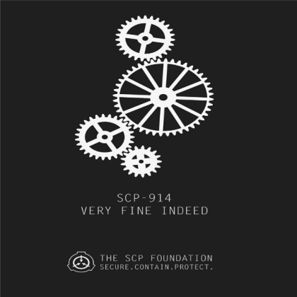 SCP Foundation Poster: SCP-914 Roblox decal