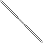 Holdable Black Dual-Bladed Laser Saber Sword