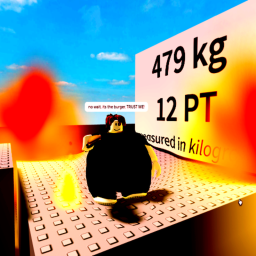 Weigh Your Roblox Character icon