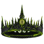 Neon Carbon Fiber Eye crown