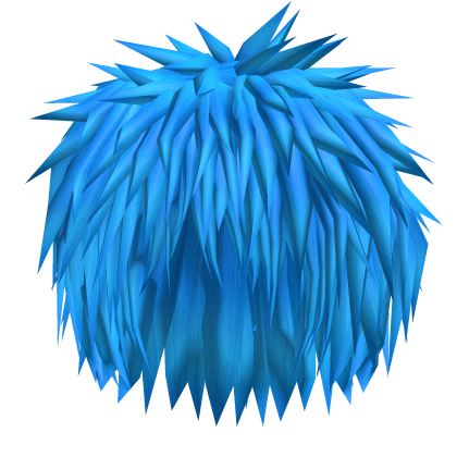 Light Blue Scene Messy Spiky Hair Roblox item