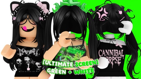 [ULTIMATE SCREEN] GREEN + WHITE