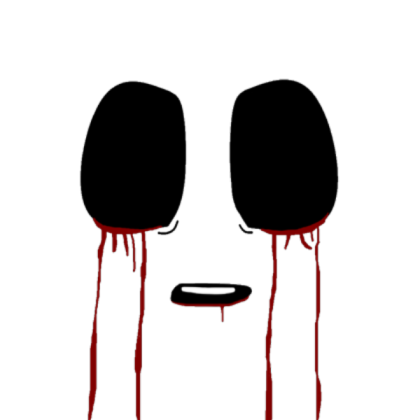 scary face Roblox decal