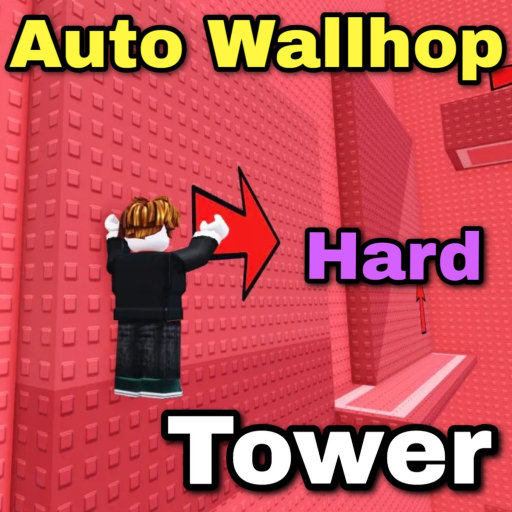 Auto Wall-hop Hard Tower 😈 Roblox game