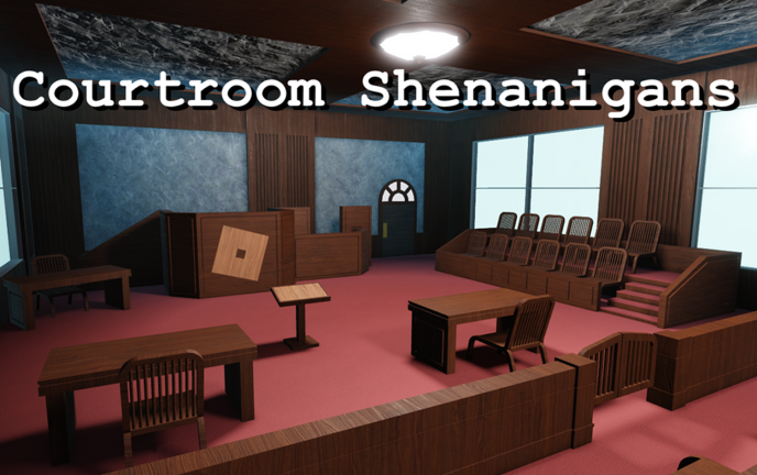 [🔊VOICE CHAT] Courtroom Shenanigans screenshot 1