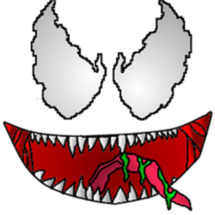 Venom face Roblox decal