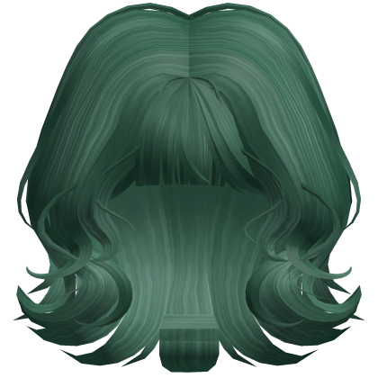 Short Wavy Layered Bob (Green)