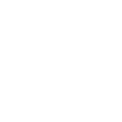 White Glowing Dog Ear Filter