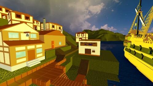 The Intruder's Pirate ship