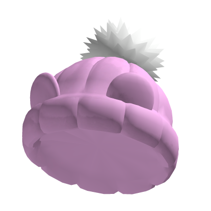 ⋆｡˚ ❆ pastel pink winter bear beanie Roblox item