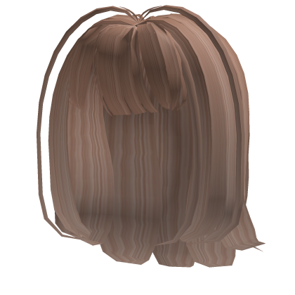 Cute Bob W Bangs ( Brown ) Roblox item