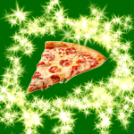 Group of pizza enjoyers