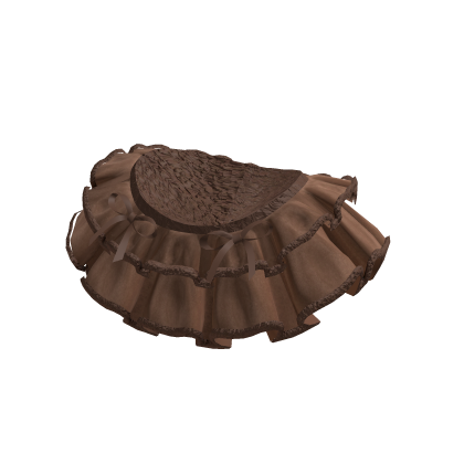 Teddy Brown Skirt w/ bows thumbnail