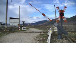 Bulgarian Railroad Crossing