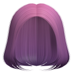 Pink-Purple Bob Hair