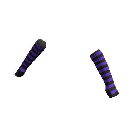 Black Purple | Arm Warmers Sleeves Fingerless