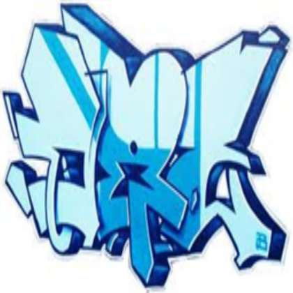 blue graffiti for my spraypaint gear.. Roblox decal