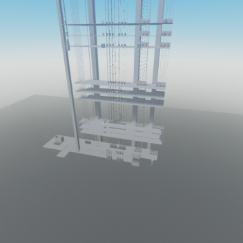 Elevators from what used to be SiznQing Tower