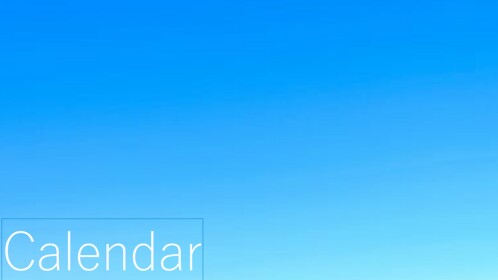 Calendar