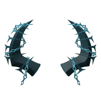 Mythical Blue Horns