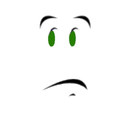 Green Eyeroll Roblox decal