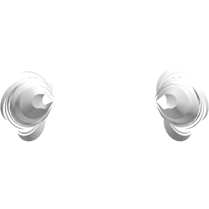 ♡ kawaii messy white space buns Roblox item