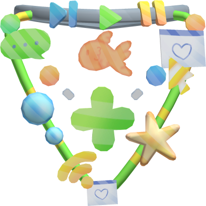 Cute Frutiger Aero Eco Ocean Necklace 1.0