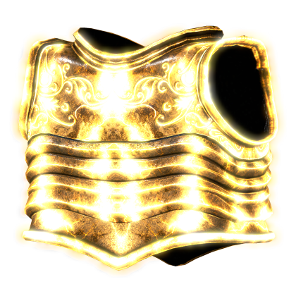[EMISSIVE] Gold Glow Spartan Chestplate