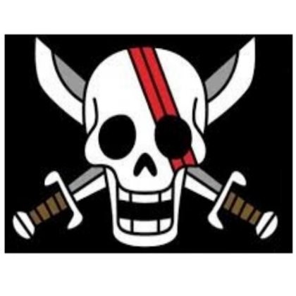 Red Haired Pirates Logo Official Roblox decal