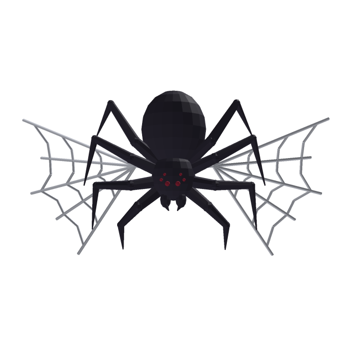 Spider with webs (Horns Addon)