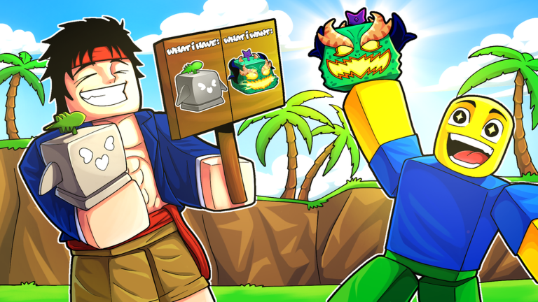 Blox Fruit Trading Place game artwork