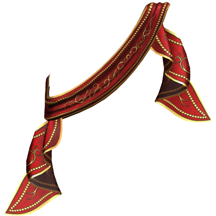 1.0 Royal sash - Red/Gold