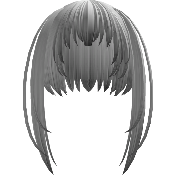 vampire twintails (＾་།＾) pigtails white & black