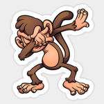 Monkeys can dab