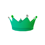 Crown Green Blue