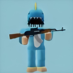 Blue Dinosaur Army Group Thumbnail