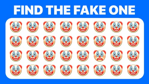 Find The FAKE Emoji