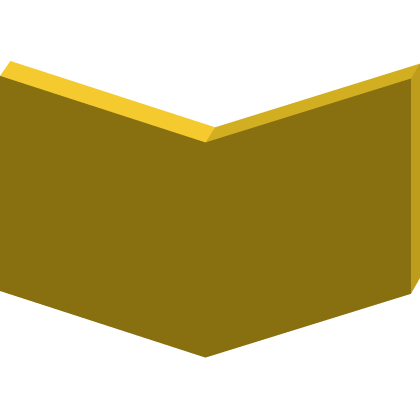 Retro low-poly button nose (YELLOW)